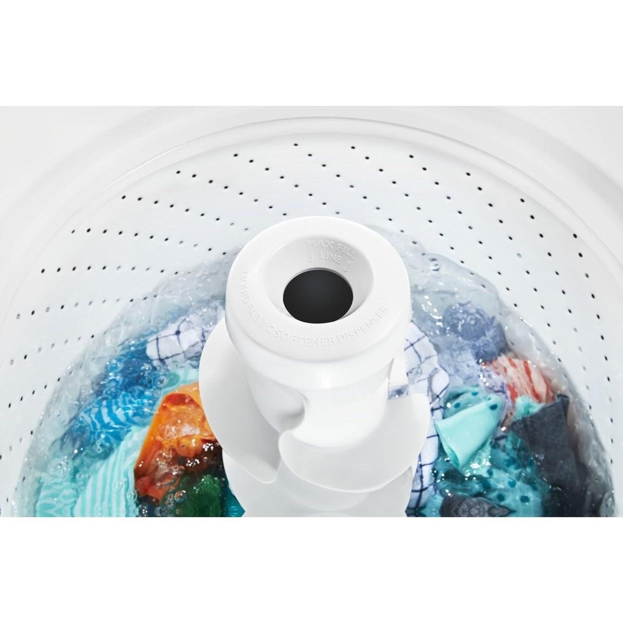 Whirlpool WETLV27HW5.9 cu. ft. Top Load Stackable Long Vent Electric Washer Dryer Furniture